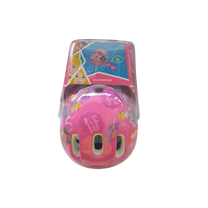 [CAS-KIT-PRINCESAS] CASCO PRINCESAS CODERAS Y RODILLERAS 