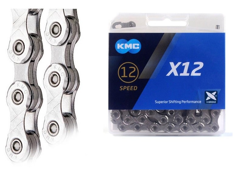 CADENA KMC X12 PASOS SILVER