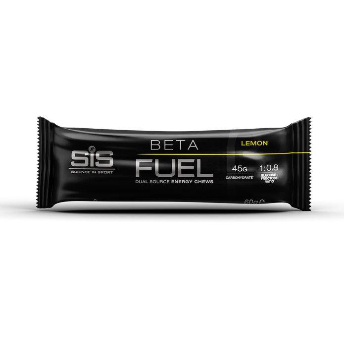 [SIS-CHEW-BETAFUEL-LEMON] SiS BAR BETA FUEL ENERGY CHEW DUAL SOURCE 1:0. 60GRMS8 (LEMON)