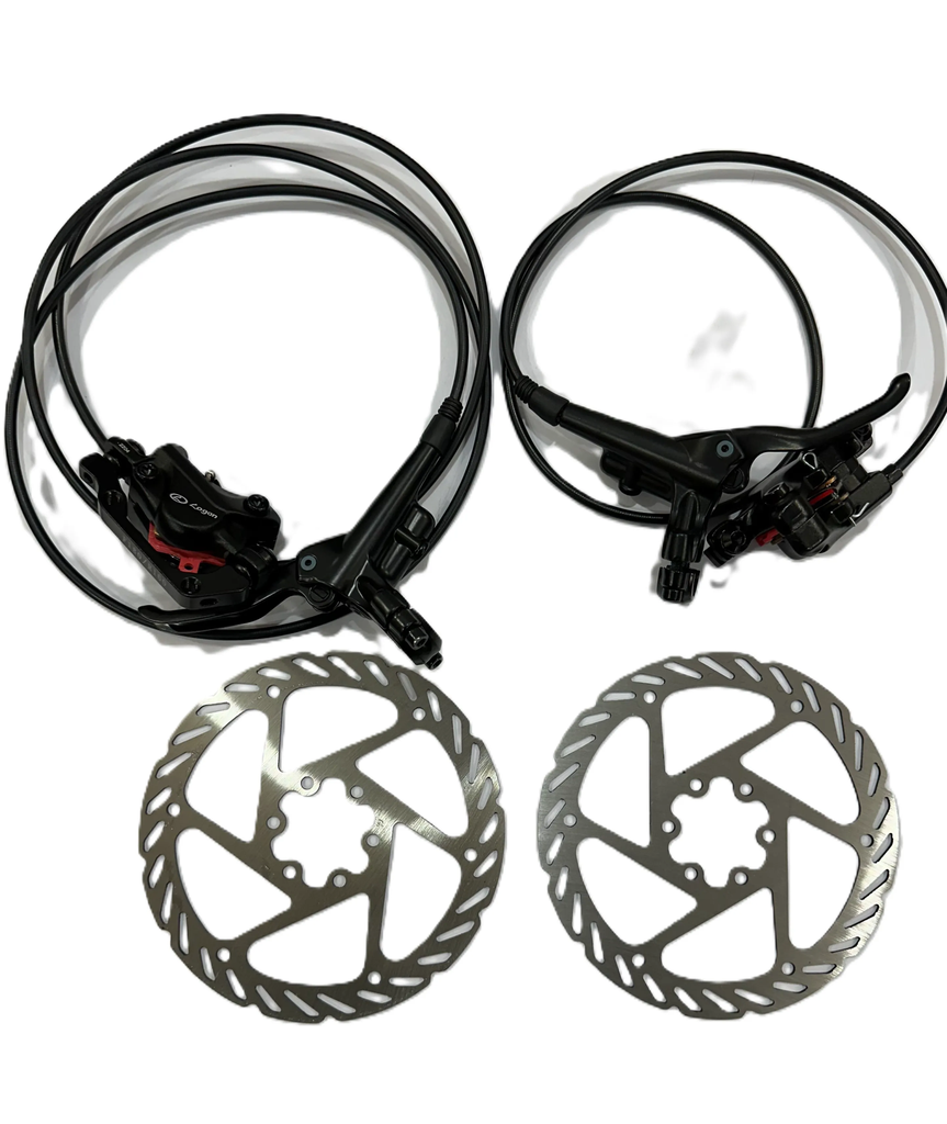 [REP-LOGAN-HD-M520] JUEGO DE FRENOS HIDRAULICOS LOGAN HD-M520 CON ROTOR