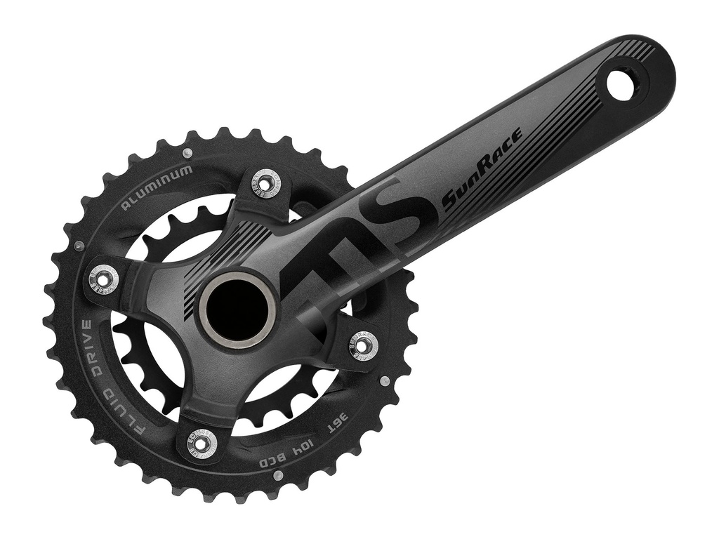 BIELA SUNRACE MS66 22-36T EJE PASADO 175MM