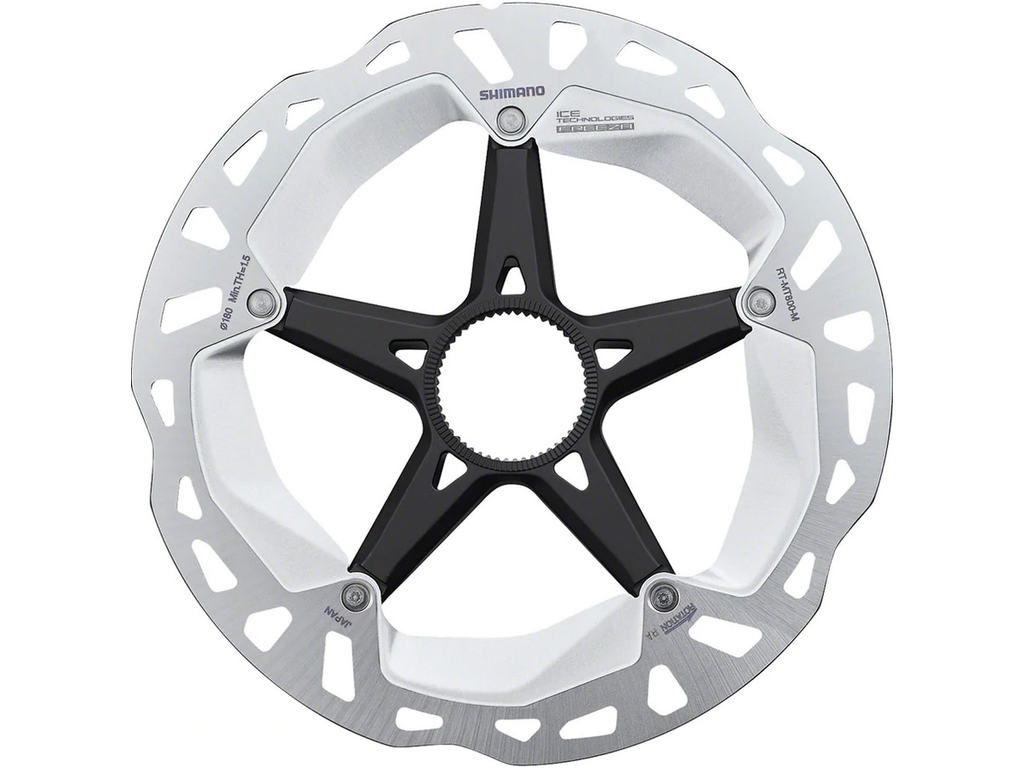 [REP-SHIM-RT-MT800-180MM-ER] DISCO SHIMANO DEORE XT RT-MT800 ICE TECH 180MM EXTERNAL ROTOR
