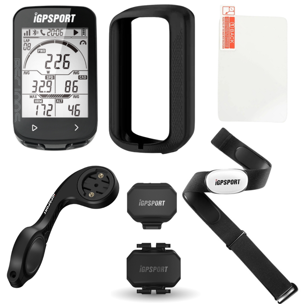 BUNDLE IGPSPORT BSC100S + HR40 + CAD70 + SPD70 + M80 + BHB100 + PROTECTOR