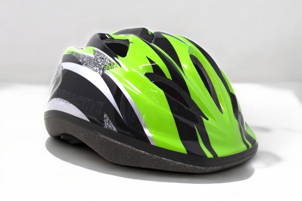 CASCO PROACTIVE XS-312 NIÑO AERO SIZE 46-59 CM C235 (VERDE)