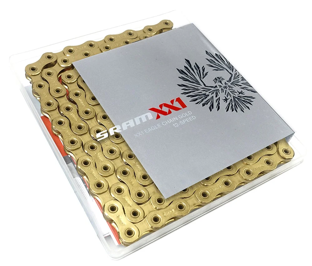 CADENA SRAM XX1 DORADA 12S 126L 