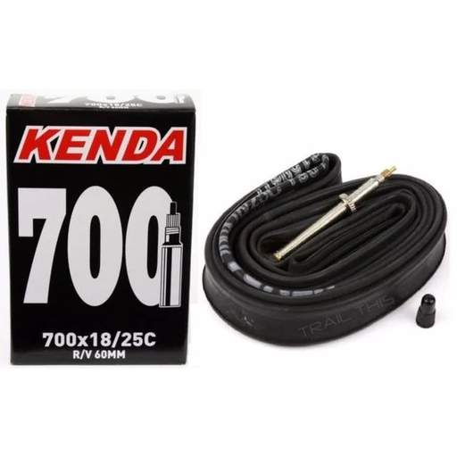 [T114] TUBO 700X25C VALVULA EXTRALARGA 60MM KENDA