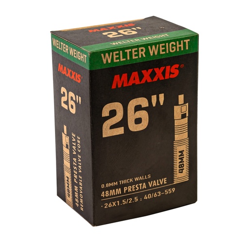 [TUBO-MAXXIS-26-1.5/2.5-48MM] TUBO MAXXIS 26X1.5-2.5 48MM PRESTA
