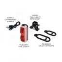 LUZ TRASERA SERFAS VULCAN 130 LUMENS