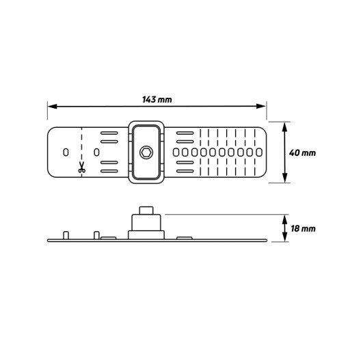 ADAPTADOR PORTAPACHON ZEFAL GIZMO UNIVERSAL