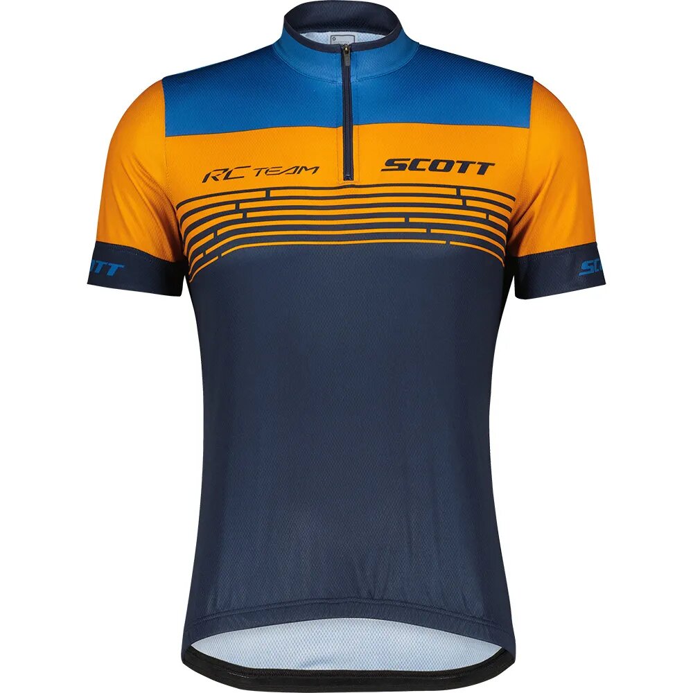 [MAIL-SCOTT-RCTEAM-20-A/NA-M] MAILLOT SCOTT SHIRT MEN RC TEAM 20 SS (AZUL/NARANJA, M)