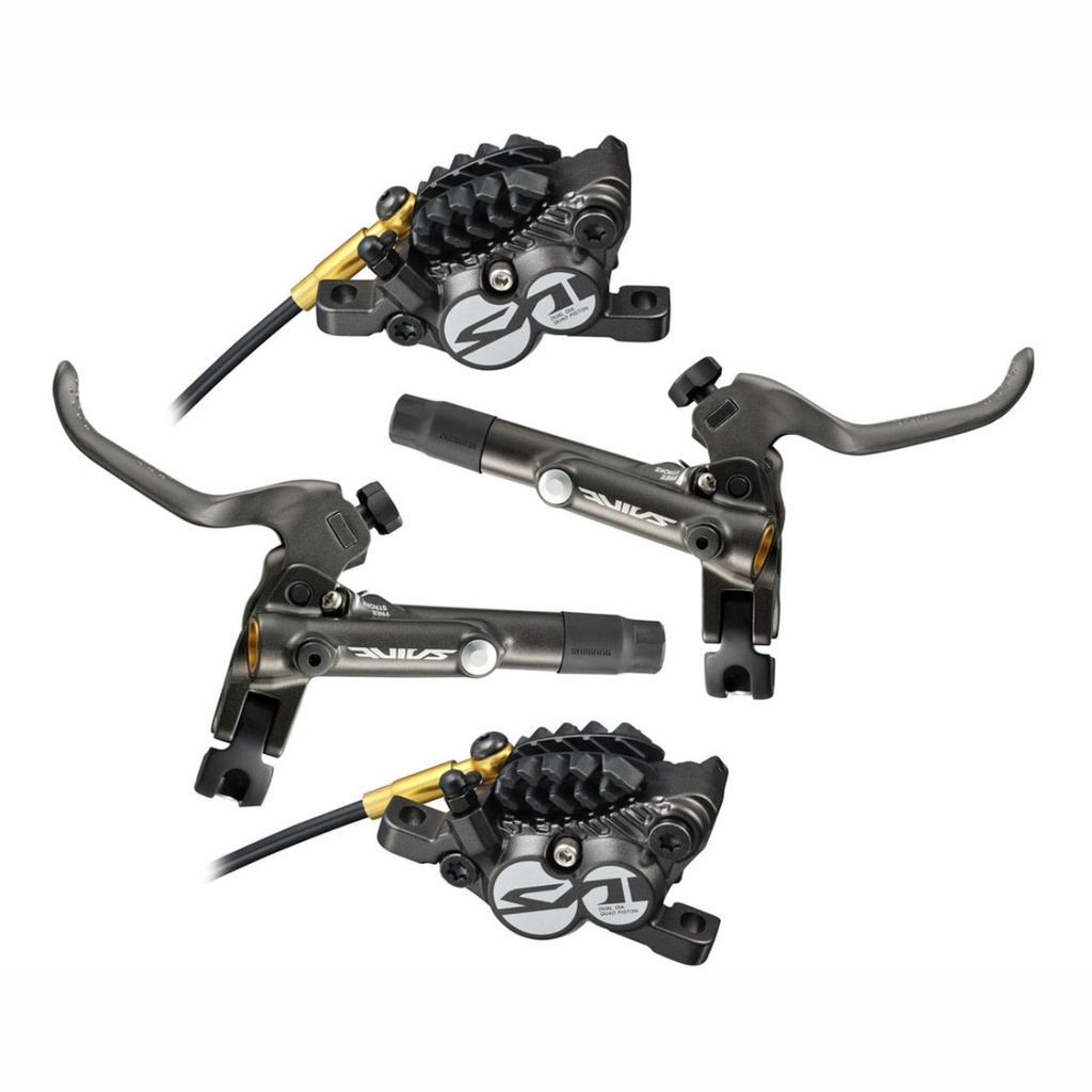 [REP-SHIM-BL-M820] JUEGO DE FRENOS SHIMANO SAINT BL-M820 4 PISTONES