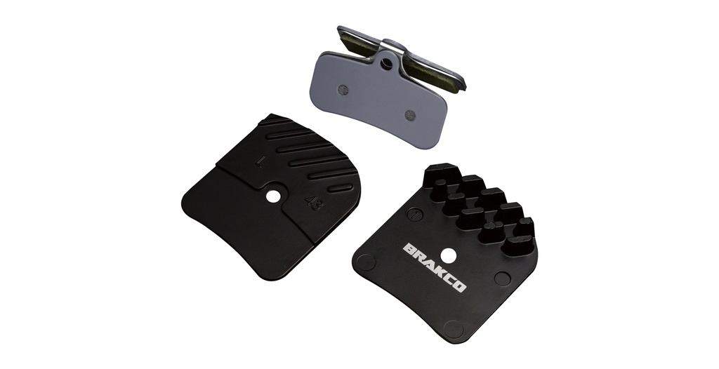 [PASTILLA-BRAKCO-BPF43] PASTILLAS BRAKCO BPF-43 SHIMANO 4 PISTONES