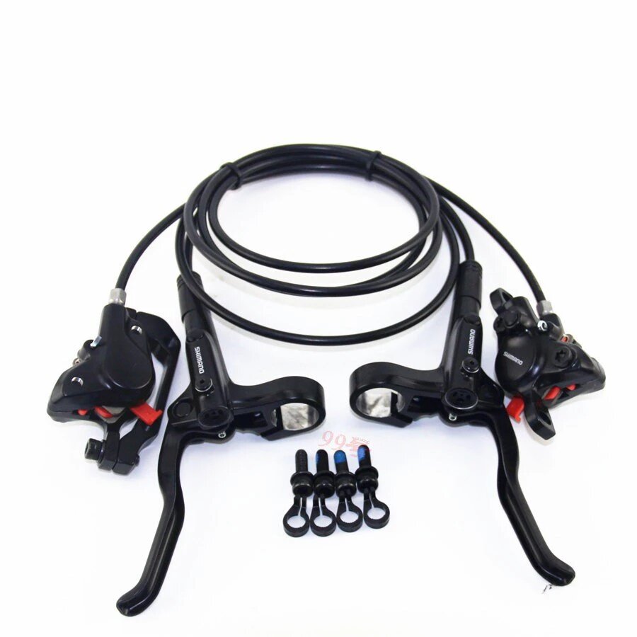 [REP-SHIM-MT200-R/F] JUEGO DE FRENOS HIDRAULICOS SHIMANO MT200 R/F