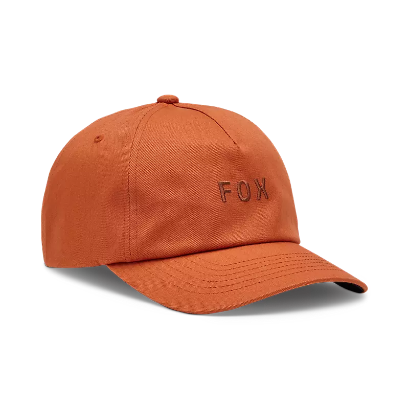 [8093163745600] GORRA FOX WORDMARK ADJ (ORANGE)