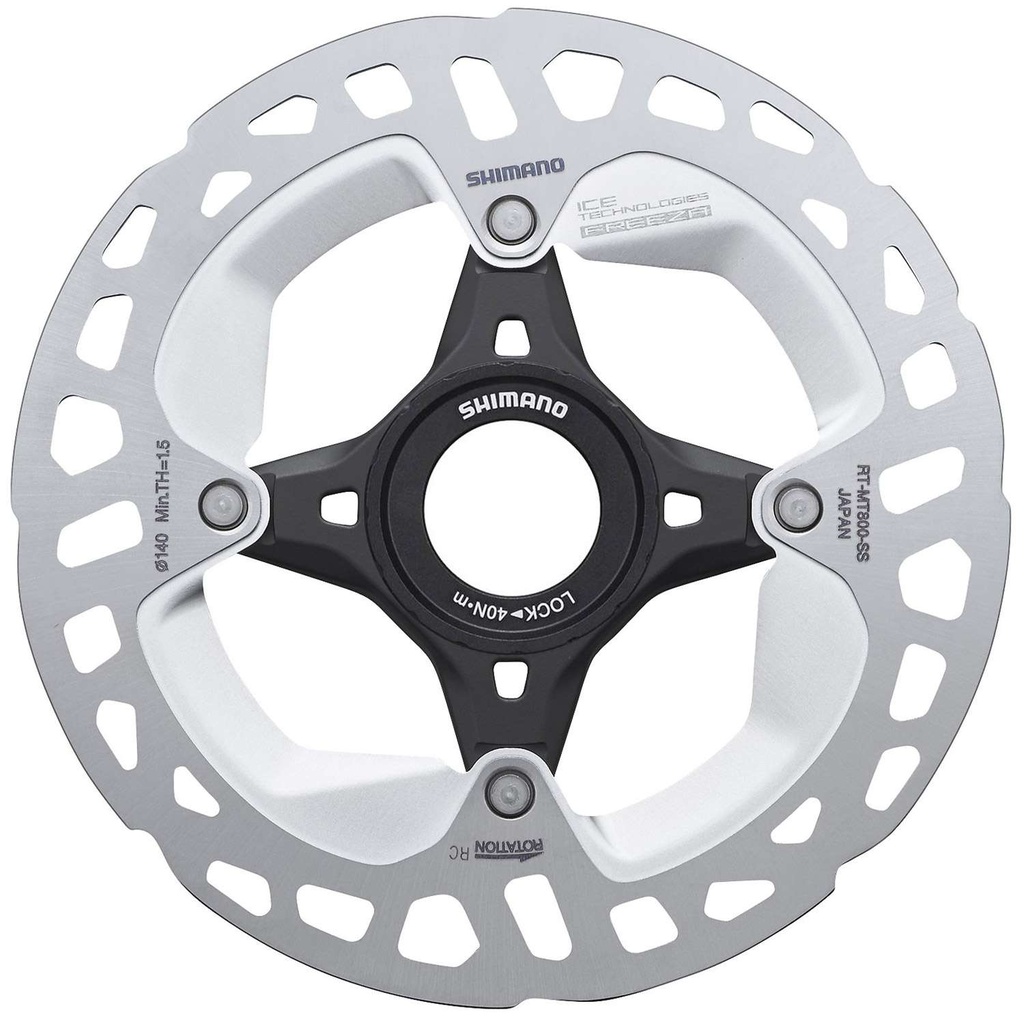 DISCO SHIMANO SM-RT70 140MM ICE TECH CENTER LOCK ROTOR