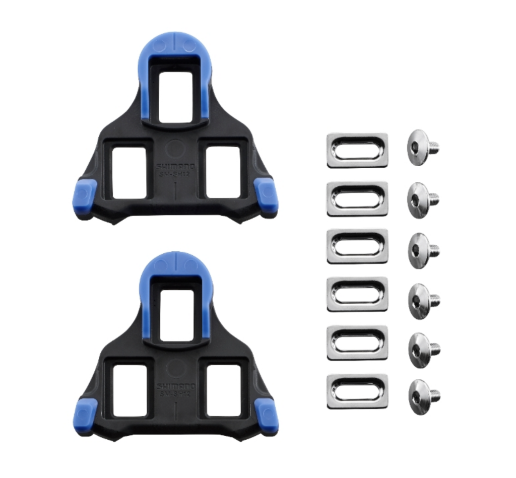PLAQUETAS SHIMANO SPD SM-SH12 SL AZUL 2"