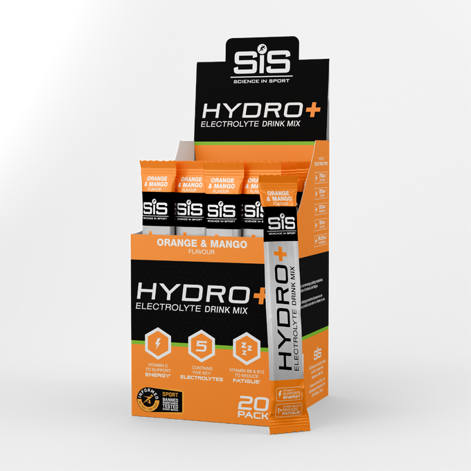 SiS HYDRO+ ELECTROLYTE DRINK MIX (ORANGE & MANGO)