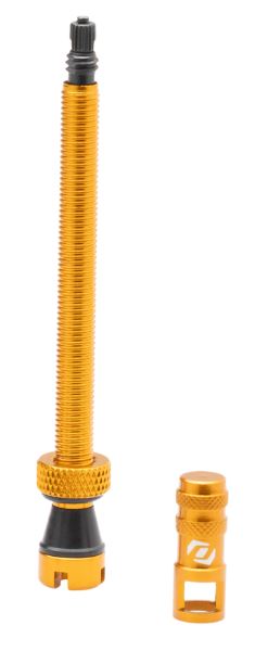 VALVULAS PRESTA TUBELESS SYNCROS 60MM (NARANJA )