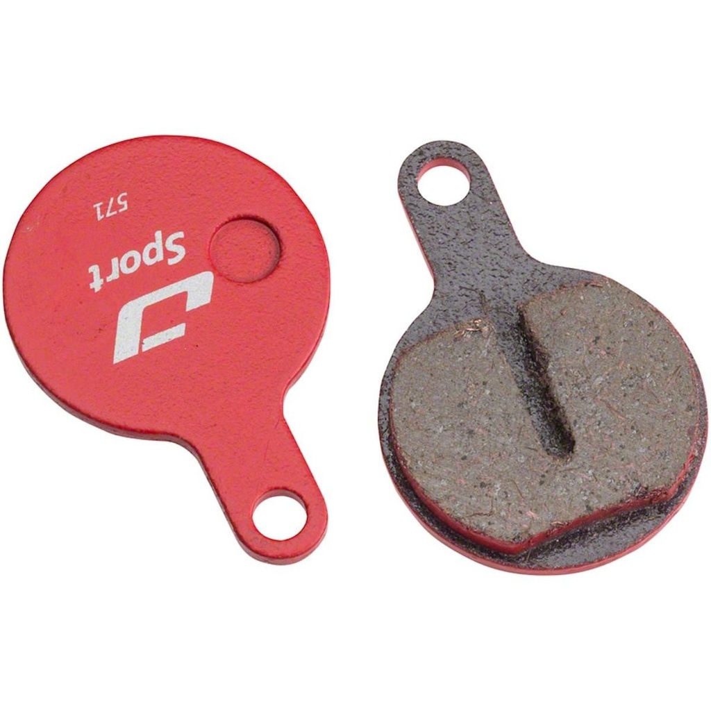PASTILLAS JAGWIRE DCA078 SEMI METALICA (TEKTRO LYRA/RED)