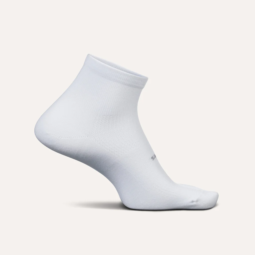 [840557112098] CALCETINES FEETURES HIGH PERFORMANCE ULTRA LIGHT QUARTER (BLANCO, M)
