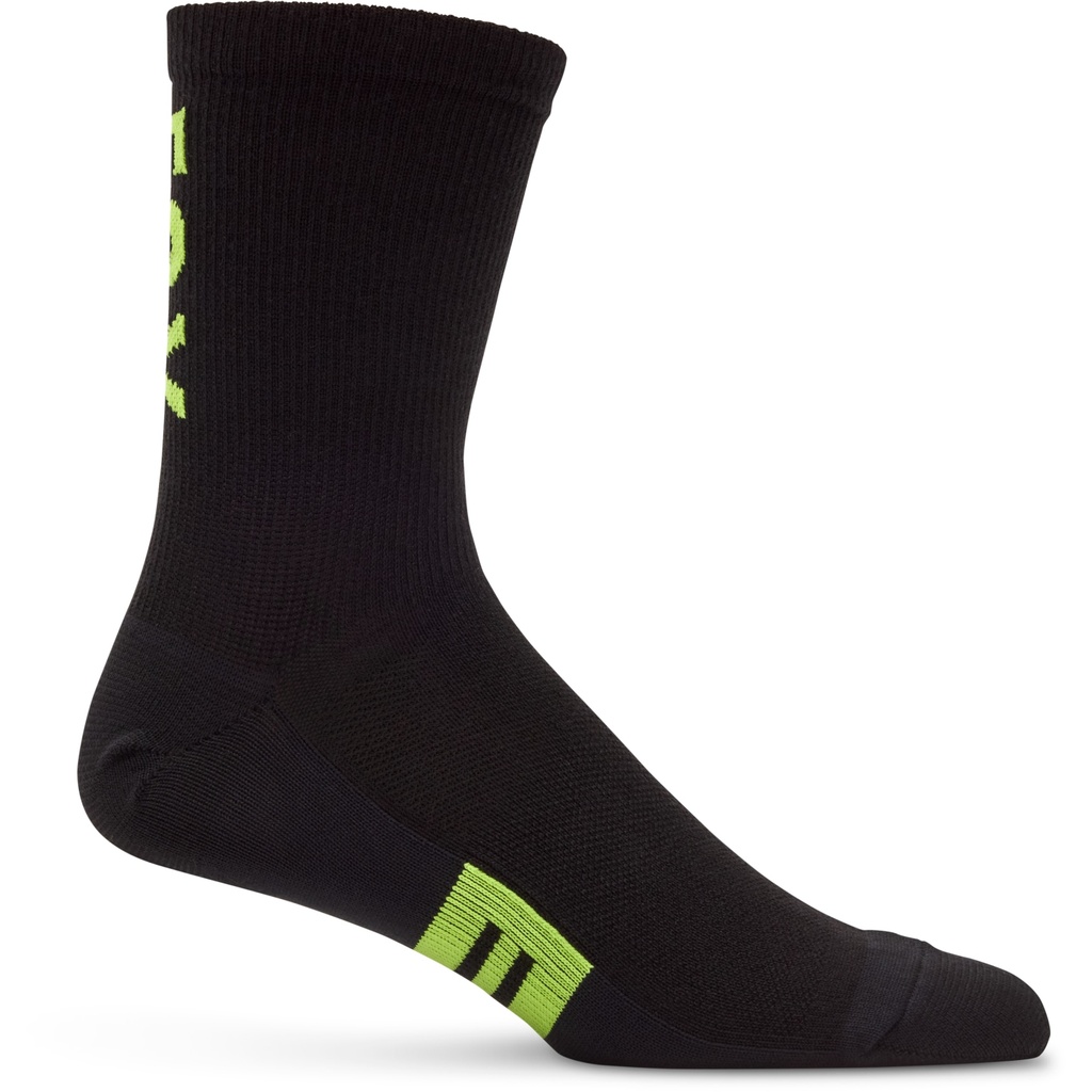 [8093152401940] CALCETINES FOX FLEXAIR MERINO (NEGRO/VERDE, L/XL)