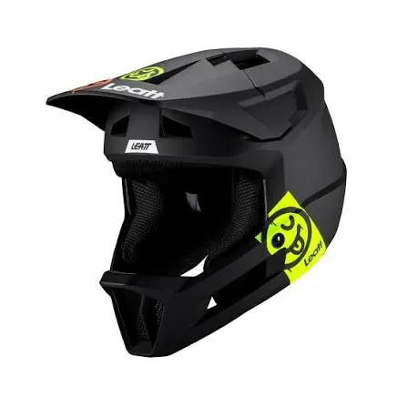 CASCO FULL FACE LEATT GRAVITY 1.0 JR V25