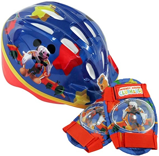 [CAS-KIT-MICKEY] CASCO MICKEY RODILLERAS Y CODERAS