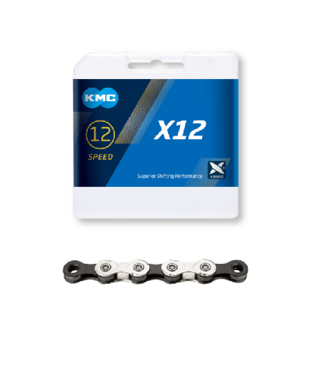 [REP-KMC-CADENA-X12-SILVER] CADENA KMC X12 PASOS SILVER