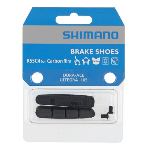 [REP-SHIM-R55C4-CARBON] GOMAS DE FRENO SHIMANO R55C4 CARBON RUTA