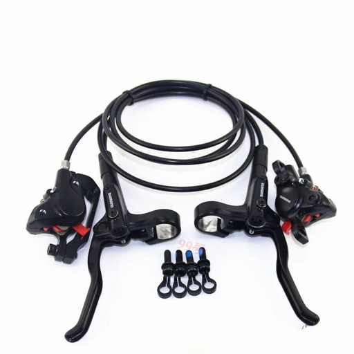 [REP-SHIM-MT200-R/F] JUEGO DE FRENOS HIDRAULICOS SHIMANO MT200 R/F