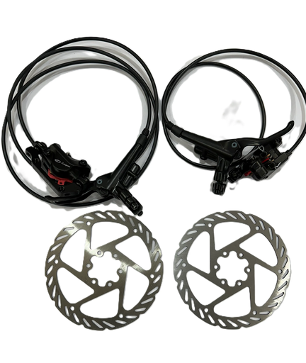 [REP-LOGAN-HD-M520] JUEGO DE FRENOS HIDRAULICOS LOGAN HD-M520 CON ROTOR