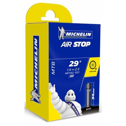 [TUBO-MICHELIN-29-1.9/2.5] TUBO MICHELIN 29 X 1.9-2.5 AIRSTOP