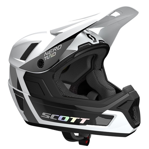 [CAS-SCOTT-NERO-PLUS-B-L] CASCO SCOTT FULL FACE NERO PLUS