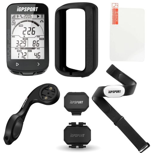 [IGPSPORT-BUNDLE-BCS100S] BUNDLE IGPSPORT BSC100S + HR40 + CAD70 + SPD70 + M80 + BHB100 + PROTECTOR
