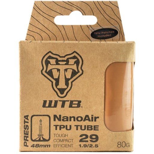 TUBO WTB TPU NANOAIR 29X1.9/2.5 TAN 48MM VALVE